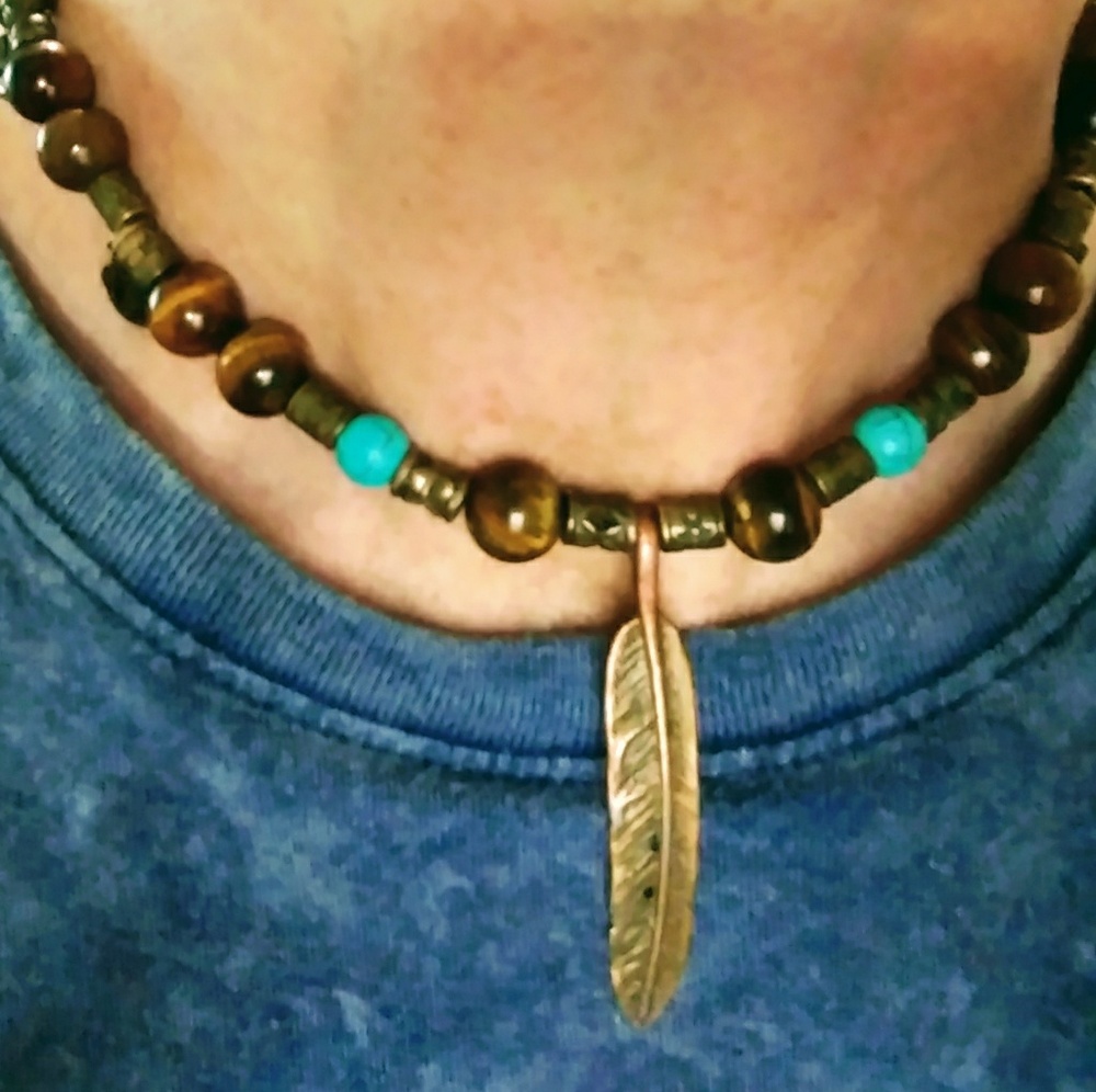 Genuine Tigers Eye Necklace/ Bracelet